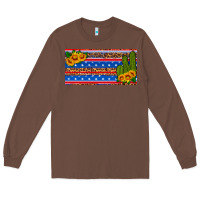 Chestnut usa sunflower and cactus license plate Long Sleeve Tee - HRA Design Shop