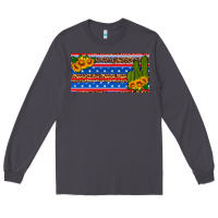 Smoke usa sunflower and cactus license plate Long Sleeve Tee - HRA Design Shop