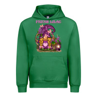 Emerald fresh lilac gnome Urban Hoodie - BarkalooDesign