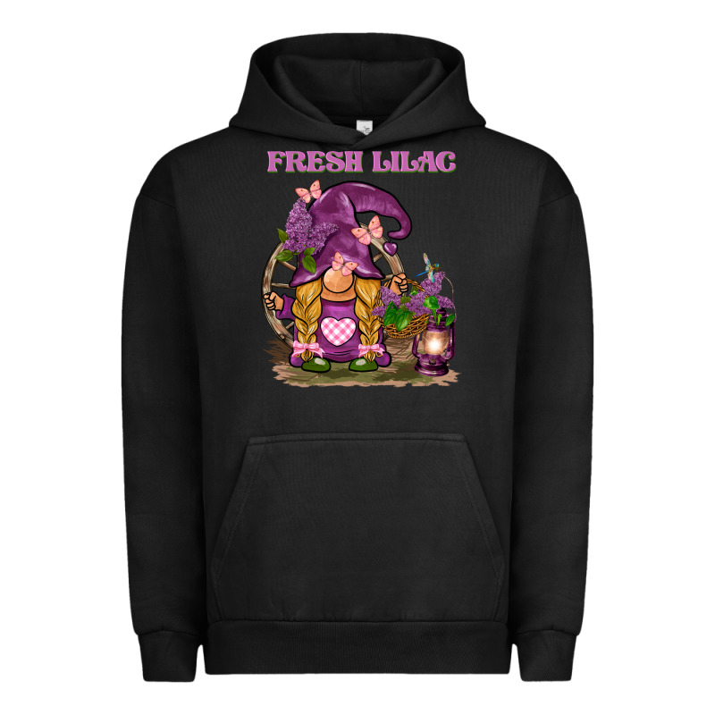 Fresh Lilac Gnome Urban Hoodie by BarkalooDesign | Teevron