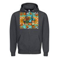 Smoke Thanksgiving Truck With Turkey Zipper Hoodie - Artiststas