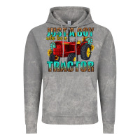 Cloud Rock just a boy who loves tractor Vintage Hoodie - texasbilliewilder