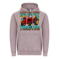 Vintage Zinc just a boy who loves tractor Vintage Hoodie - texasbilliewilder