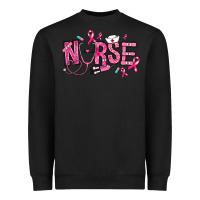 Breast Cancer Nurse Heavyweight Sweatshirt | Teevron