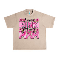 French Oak i wear pink for my mom Urban Heavy Tee - Zillion Design Studio