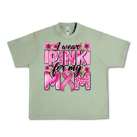 Oil Green i wear pink for my mom Urban Heavy Tee - Zillion Design Studio