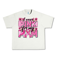 Pistachio i wear pink for my mom Urban Heavy Tee - Zillion Design Studio
