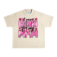 Sandshell i wear pink for my mom Urban Heavy Tee - Zillion Design Studio