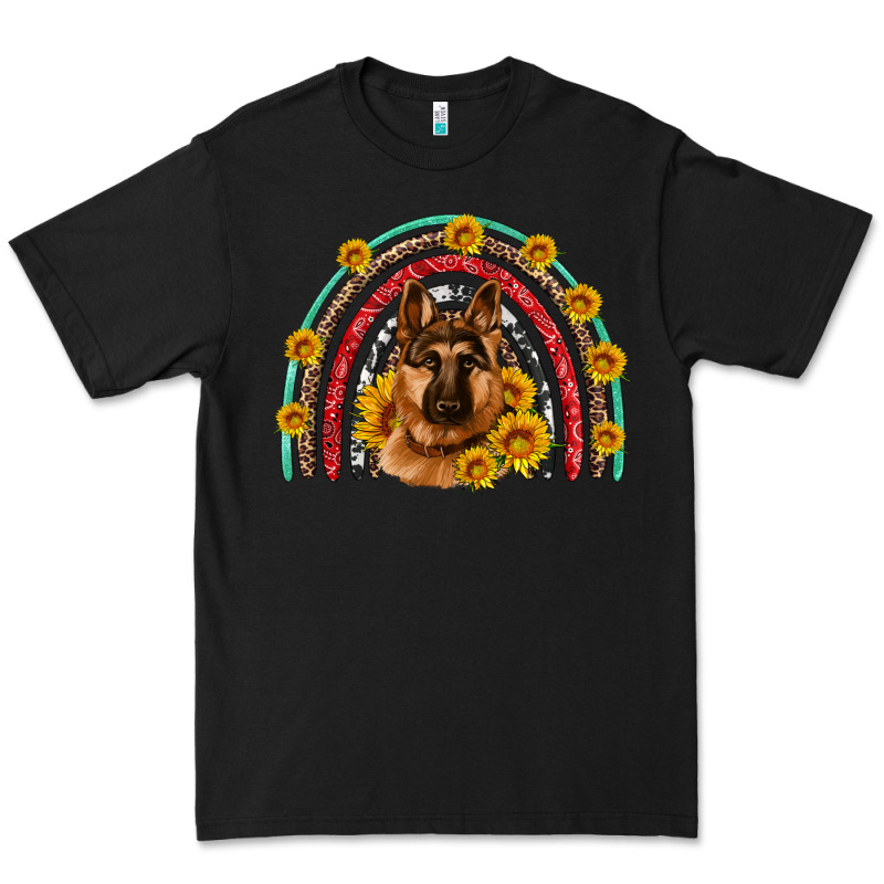 German Shepherd Rainbow Premium Tee by Artiststas | Teevron