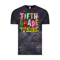 Cloud Black fifth grade energy Vintage Tee - texasbilliewilder