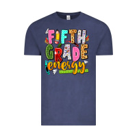 Vintage Denim fifth grade energy Vintage Tee - texasbilliewilder