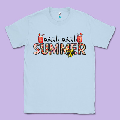 Sweet Sweet Summer Classic Tee Designed By Cowhidedigitalart
