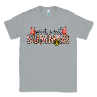Heather Grey sweet sweet summer Classic Tee - CowhideDigitalArt