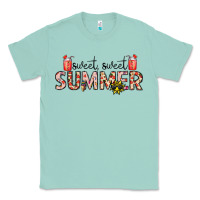 Seafoam sweet sweet summer Classic Tee - CowhideDigitalArt