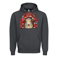 Smoke valentines charolais  rainbow Zipper Hoodie - JahusDesignShop