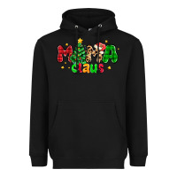 Black mama claus Heavyweight Hoodie - NancyCooperArtShop