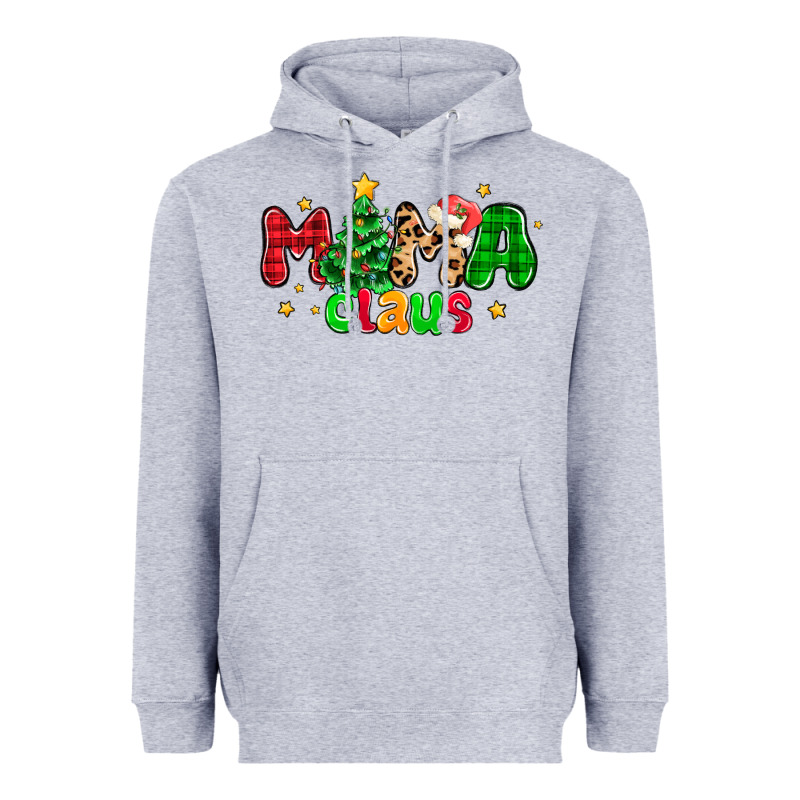 Mama Claus Heavyweight Hoodie by NancyCooperArtShop | Teevron