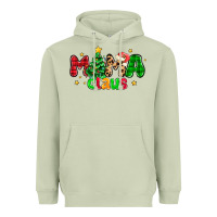 Matcha mama claus Heavyweight Hoodie - NancyCooperArtShop