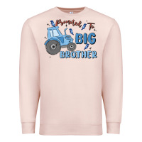 Pale Pink promoted to big brother Premium Sweatshirt - MaliasSmallBusiness