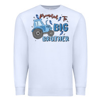 White promoted to big brother Premium Sweatshirt - MaliasSmallBusiness
