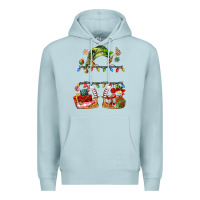 Blue Mist customize christmas elf Premium Hoodie - MaliasSmallBusiness