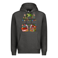 Charcoal Heather customize christmas elf Premium Hoodie - MaliasSmallBusiness