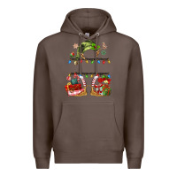 Coffee customize christmas elf Premium Hoodie - MaliasSmallBusiness