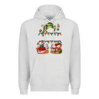 Dove Grey customize christmas elf Premium Hoodie - MaliasSmallBusiness