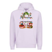 Lilac customize christmas elf Premium Hoodie - MaliasSmallBusiness