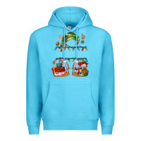 Ocean Blue customize christmas elf Premium Hoodie - MaliasSmallBusiness