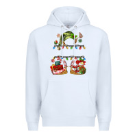White customize christmas elf Premium Hoodie - MaliasSmallBusiness