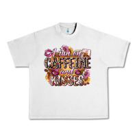 Lunar Rock i run on caffeine and kisses Urban Heavy Tee - Zillion Design Studio