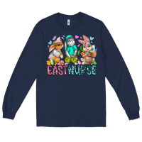 Navy east nurse Long Sleeve Tee - RacoonDesign