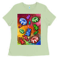 Matcha candies  air freshener Ladies Tee - AdoDesignShop
