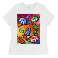 White candies  air freshener Ladies Tee - AdoDesignShop