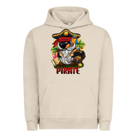 Pigment French Oak pirate gnome Urban Hoodie - BarkalooDesign