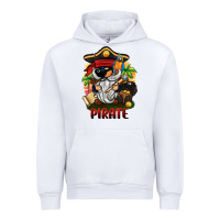 White pirate gnome Urban Hoodie - BarkalooDesign