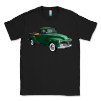 Black western green truck right 34 view 1 Classic Tee - FaDigitalArtStudio