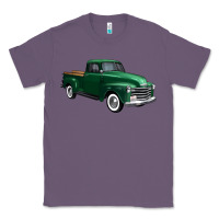 Lavender western green truck right 34 view 1 Classic Tee - FaDigitalArtStudio