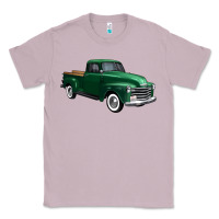 Lilac western green truck right 34 view 1 Classic Tee - FaDigitalArtStudio