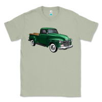 Matcha western green truck right 34 view 1 Classic Tee - FaDigitalArtStudio
