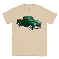 Mushroom western green truck right 34 view 1 Classic Tee - FaDigitalArtStudio