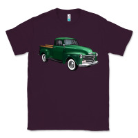 Plum western green truck right 34 view 1 Classic Tee - FaDigitalArtStudio