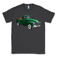 Smoke western green truck right 34 view 1 Classic Tee - FaDigitalArtStudio
