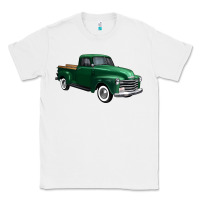 White western green truck right 34 view 1 Classic Tee - FaDigitalArtStudio