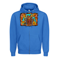 True Royal Thanksgiving Turkey Zipper Hoodie - Artiststas