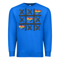 True Royal pride tic tac toe Premium Sweatshirt - MaliasSmallBusiness