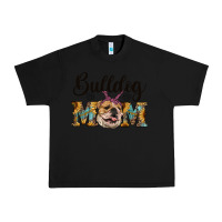 Black western bulldog mom Urban Heavy Tee - RanaPortraitStore