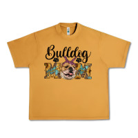 Peanut Butter western bulldog mom Urban Heavy Tee - RanaPortraitStore