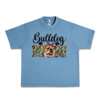 Pebble Blue western bulldog mom Urban Heavy Tee - RanaPortraitStore
